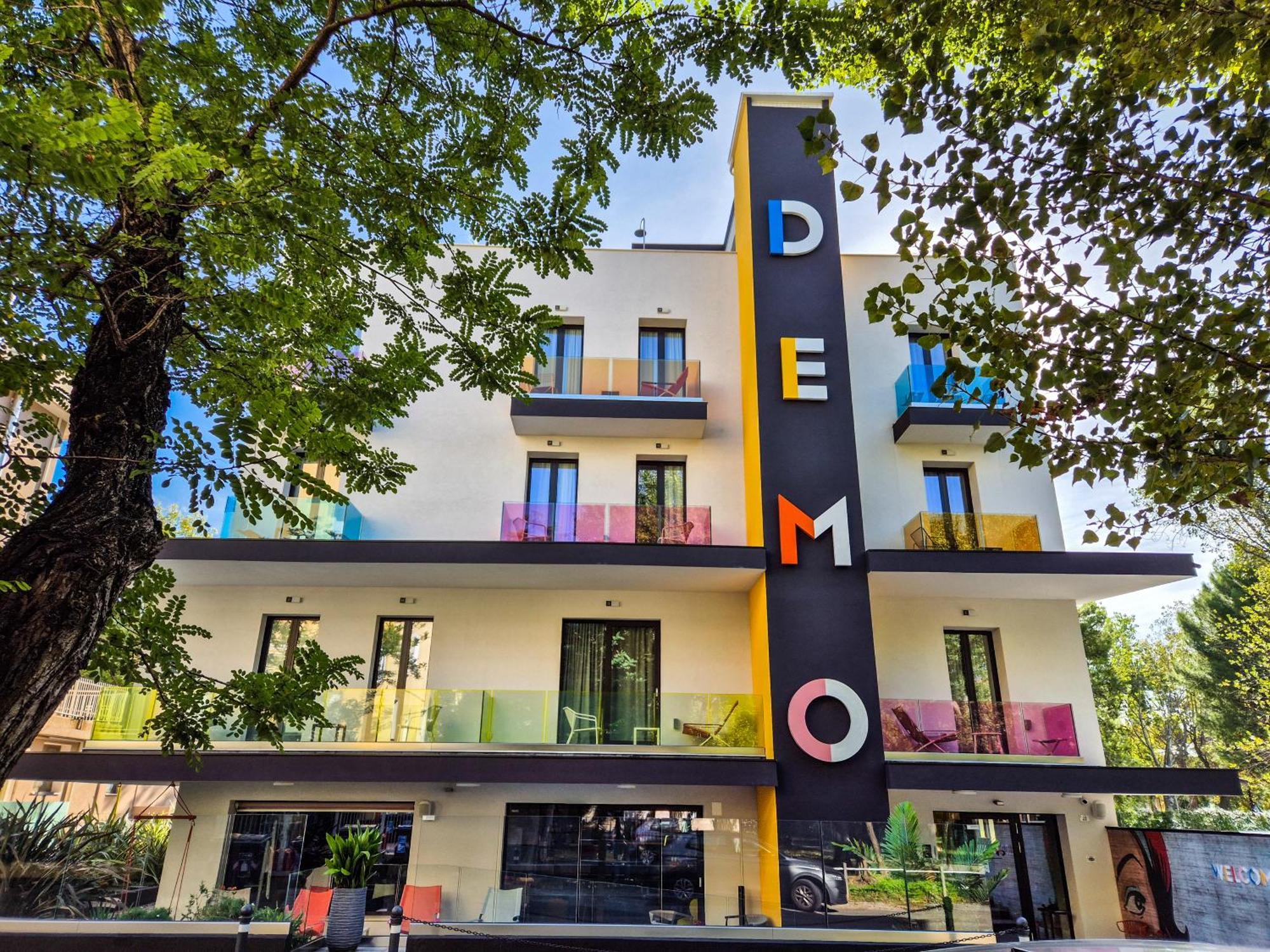 Demo Hotel Design Emotion Rimini Kültér fotó